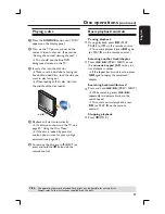 Preview for 29 page of Philips HTS9800W User Manual