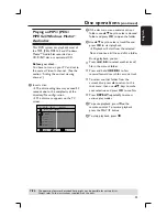 Preview for 33 page of Philips HTS9800W User Manual