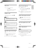 Preview for 15 page of Philips ID965 User Manual