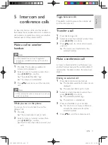 Preview for 17 page of Philips ID965 User Manual