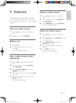 Preview for 23 page of Philips ID965 User Manual