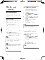 Preview for 34 page of Philips ID965 User Manual