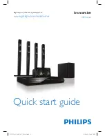 Preview for 1 page of Philips Immersive 3000 series Quick Start Manual