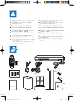 Preview for 2 page of Philips Immersive HTB7560D Quick Start Manual