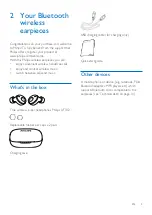 Preview for 4 page of Philips In Ear 1000 Series User Manual