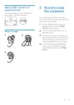 Preview for 10 page of Philips In Ear 1000 Series User Manual