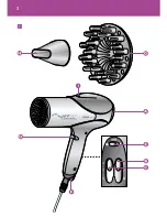 Preview for 3 page of Philips JETSET CONTROL ION HP4882 User Manual