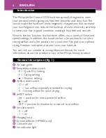 Preview for 6 page of Philips JETSET CONTROL ION HP4882 User Manual