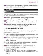 Preview for 9 page of Philips JETSET CONTROL ION HP4882 User Manual