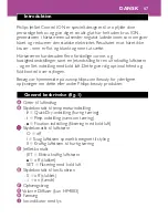 Preview for 67 page of Philips JETSET CONTROL ION HP4882 User Manual