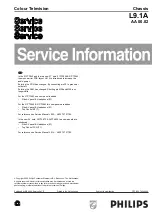 Preview for 104 page of Philips L9.1A Service Manual