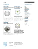 Preview for 2 page of Philips Ledino 69079/30/16 Brochure