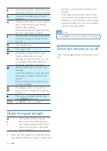 Preview for 12 page of Philips Linea M310R Extended User Documentation