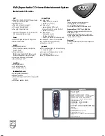 Preview for 2 page of Philips LX 8200SA Specifications