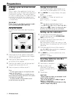 Preview for 12 page of Philips LX 8200SA User Manual