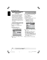 Preview for 18 page of Philips LX3900SA Quick Start Manual