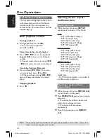 Preview for 24 page of Philips LX8500W User Manual