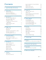 Preview for 3 page of Philips M110 User Manual