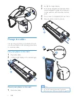 Preview for 8 page of Philips M110 User Manual