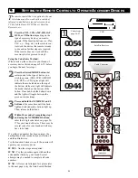 Preview for 54 page of Philips MatchLine 30PW9818 Directions For Use Manual