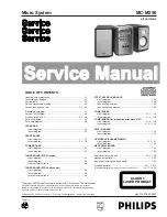 Philips MC-M250 Service Manual preview