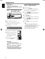 Preview for 16 page of Philips MCD 190 User Manual