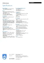 Preview for 3 page of Philips MCD 268 Specifications