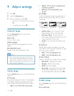 Preview for 20 page of Philips MCD1165 User Manual