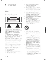 Preview for 3 page of Philips MCD130 User Manual