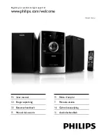 Philips MCD170/12 User Manual preview