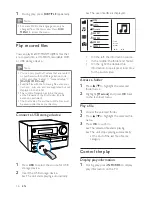 Preview for 16 page of Philips MCD2010 User Manual