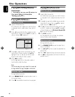 Preview for 30 page of Philips MCD288 Owner'S Manual