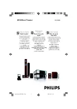 Preview for 1 page of Philips MCD759D User Manual