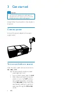 Preview for 8 page of Philips MCM1006 User Manual