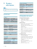 Preview for 16 page of Philips MCM1006 User Manual