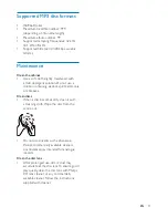 Preview for 17 page of Philips MCM1006 User Manual