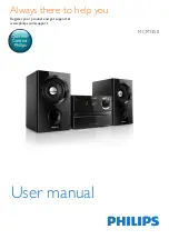 Preview for 1 page of Philips MCM1350 User Manual