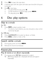 Preview for 20 page of Philips MCM167 User Manual