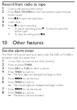 Preview for 26 page of Philips MCM167 User Manual