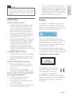 Preview for 4 page of Philips MCM206 User Manual