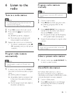 Preview for 14 page of Philips MCM355 User Manual