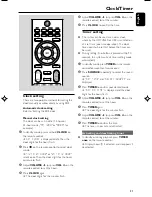 Preview for 21 page of Philips MCM393 User Manual