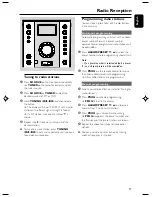 Preview for 17 page of Philips MCM394 User Manual