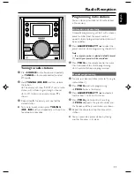 Preview for 17 page of Philips MCM395 User Manual