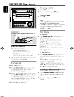 Preview for 12 page of Philips MCM510 User Manual