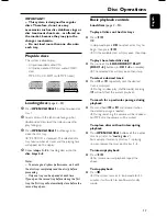 Preview for 17 page of Philips MCM590 Manual