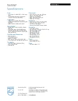 Preview for 3 page of Philips MCM700/12 Specifications