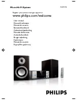 Philips MCM710 User Manual preview