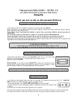 Preview for 5 page of Philips MELICONI Quick Start Manual