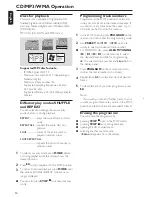 Preview for 14 page of Philips Micro Hi-Fi System MCM285 User Manual